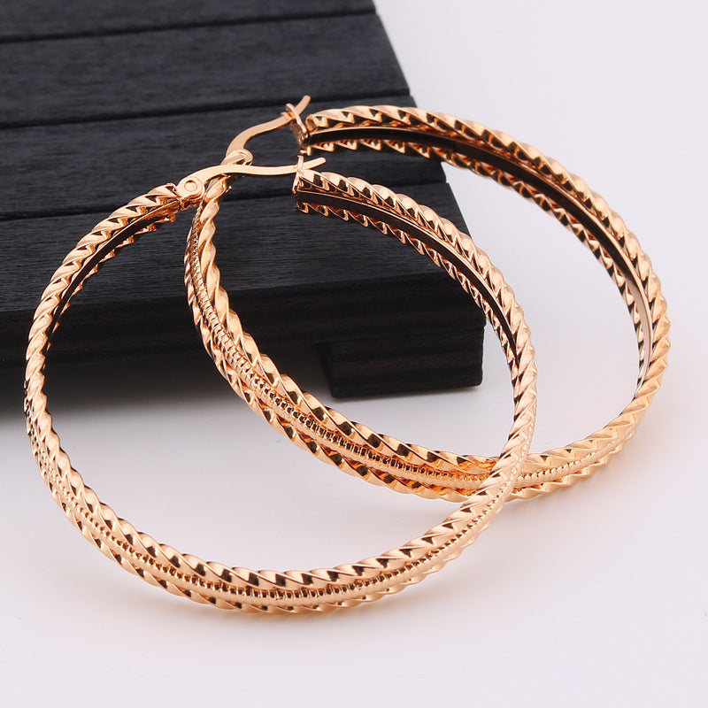 Hoop Earrings Stainless Steel